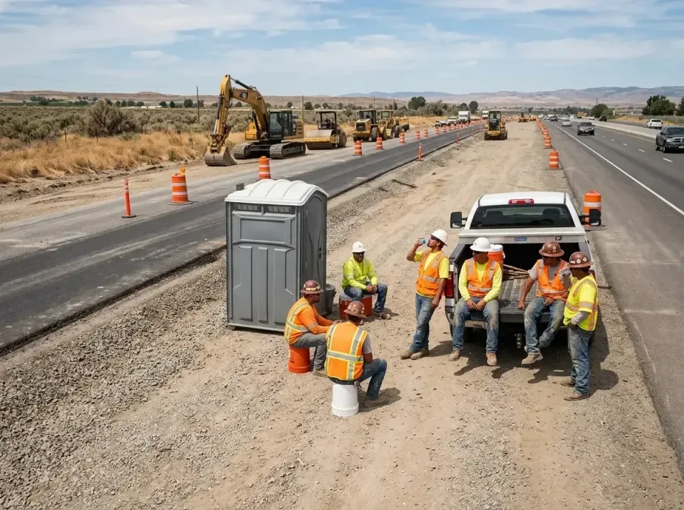 highway-road-construction-crew-007 — frequently asked questions, Porta Potty and Restroom Rentals in Leavenworth, KS